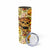 Skull Pizza Pattern Skinny Tumbler Rest in pizza - Wonder Print Shop