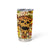 Skull Pizza Pattern Tumbler Cup Rest in pizza