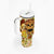 Skull Pizza Pattern Tumbler With Handle Rest in pizza