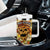 Skull Pizza Pattern Tumbler With Handle Rest in pizza