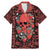 Skull pattern Family Matching Mermaid Dress and Hawaiian Shirt I Love You Berry Much - Wonder Print Shop