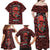 Skull pattern Family Matching Off Shoulder Maxi Dress and Hawaiian Shirt I Love You Berry Much - Wonder Print Shop