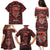 Skull pattern Family Matching Puletasi Dress and Hawaiian Shirt I Love You Berry Much - Wonder Print Shop