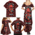 Skull pattern Family Matching Summer Maxi Dress and Hawaiian Shirt I Love You Berry Much - Wonder Print Shop