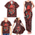 Skull pattern Family Matching Tank Maxi Dress and Hawaiian Shirt I Love You Berry Much - Wonder Print Shop