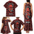 Skull pattern Family Matching Tank Maxi Dress and Hawaiian Shirt I Love You Berry Much - Wonder Print Shop