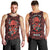 Skull pattern Men Tank Top I Love You Berry Much - Wonder Print Shop