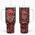 Skull pattern Tumbler With Handle I Love You Berry Much