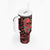 Skull pattern Tumbler With Handle I Love You Berry Much