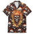 Flaming Skull Hawaiian Shirt Judge Me When You're Perfect Otherwise Shut Up - Wonder Print Shop