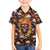 Flaming Skull Hawaiian Shirt Judge Me When You're Perfect Otherwise Shut Up - Wonder Print Shop