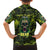 Zombie Skull Family Matching Off Shoulder Short Dress and Hawaiian Shirt I'm Like Literally Dead - Wonder Print Shop