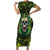 Zombie Skull Family Matching Short Sleeve Bodycon Dress and Hawaiian Shirt I'm Like Literally Dead - Wonder Print Shop