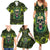 Zombie Skull Family Matching Summer Maxi Dress and Hawaiian Shirt I'm Like Literally Dead - Wonder Print Shop