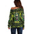 Zombie Skull Off Shoulder Sweater I'm Like Literally Dead - Wonder Print Shop