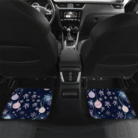 Black Nutcracker Magic Christmas Car Mats African American Pastel Snowflake Winter