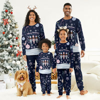 Black Nutcracker Magic Christmas Pajama Set African American Pastel Snowflake Winter