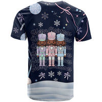 Black Nutcracker Magic Christmas T shirt African American Pastel Snowflake Winter