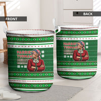 Harriet Tubman Christmas Laundry Basket Pattern African American