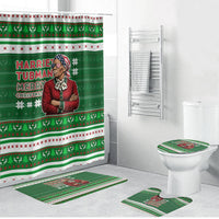 Harriet Tubman Christmas Bathroom Set Pattern African American
