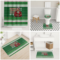 Harriet Tubman Christmas Bathroom Set Pattern African American