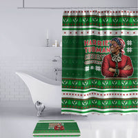 Harriet Tubman Christmas Bathroom Set Pattern African American