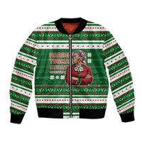 Harriet Tubman Christmas Bomber Jacket Pattern African American