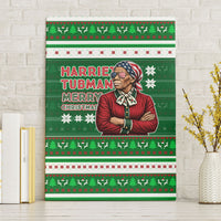 Harriet Tubman Christmas Canvas Wall Art Pattern African American