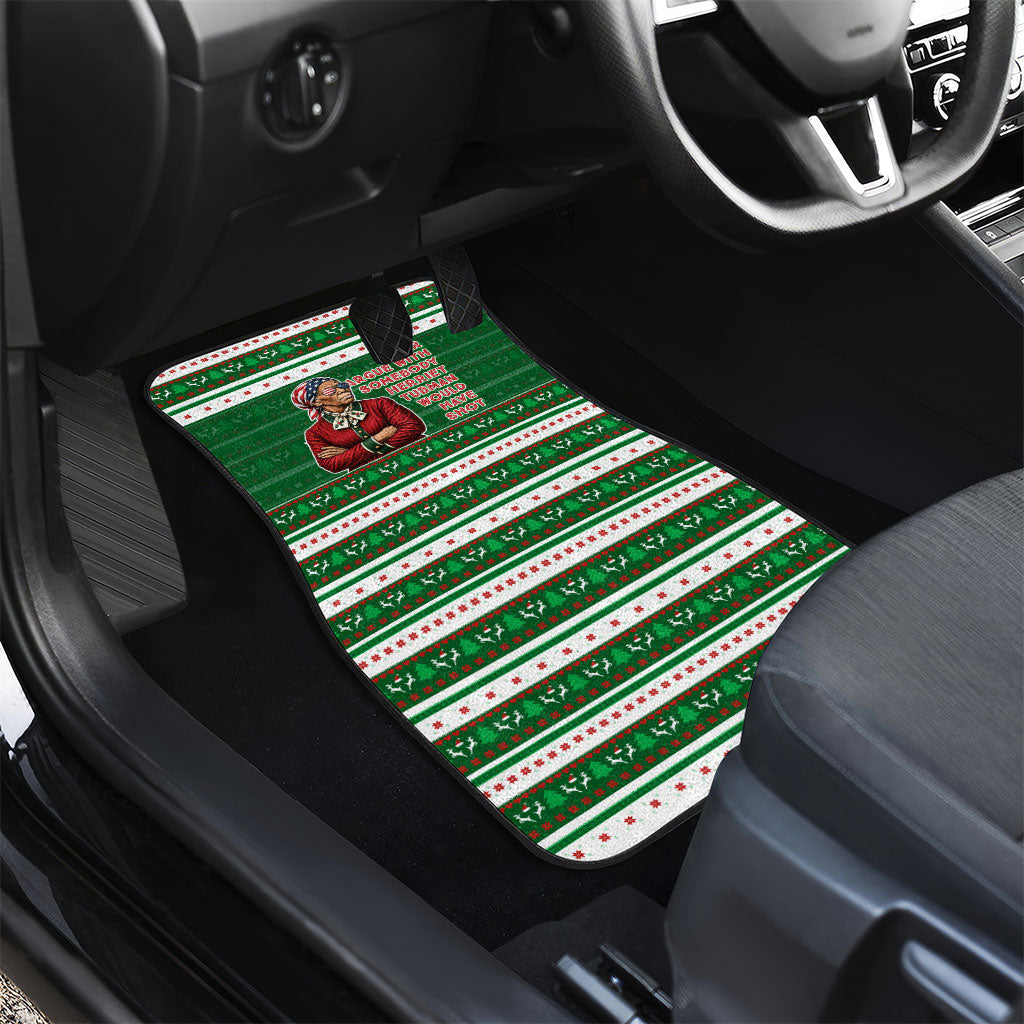 Harriet Tubman Christmas Car Mats Pattern African American
