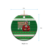 Harriet Tubman Christmas Ceramic Ornament Pattern African American
