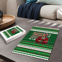 Harriet Tubman Christmas Puzzle Pattern African American