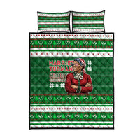 Harriet Tubman Christmas Quilt Bed Set Pattern African American