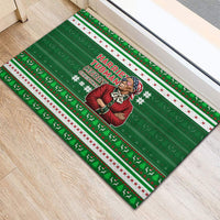 Harriet Tubman Christmas Rubber Doormat Pattern African American