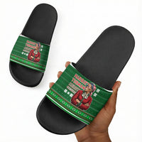 Harriet Tubman Christmas Slide Sandals Pattern African American