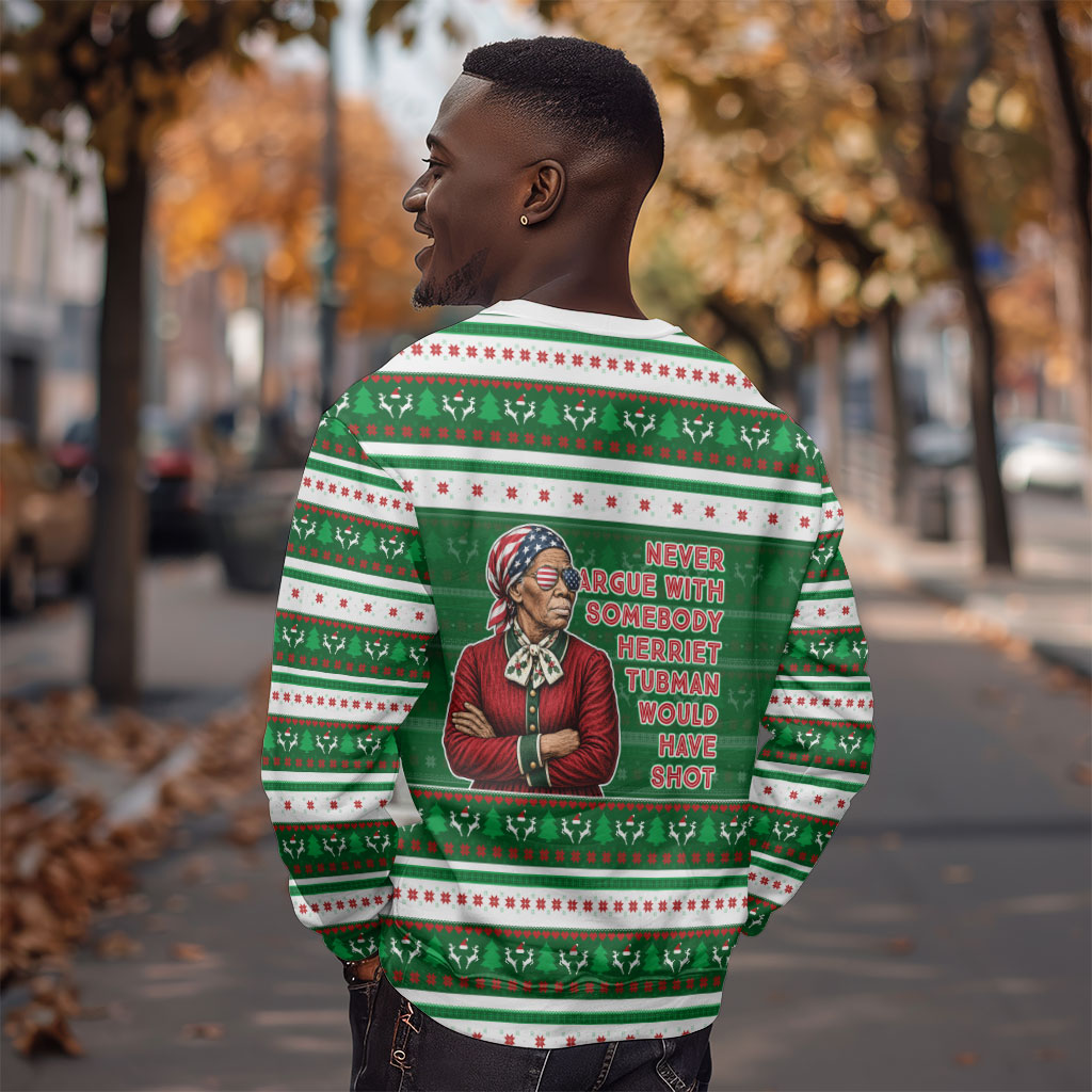 Harriet Tubman Christmas Sweatshirt Pattern African American