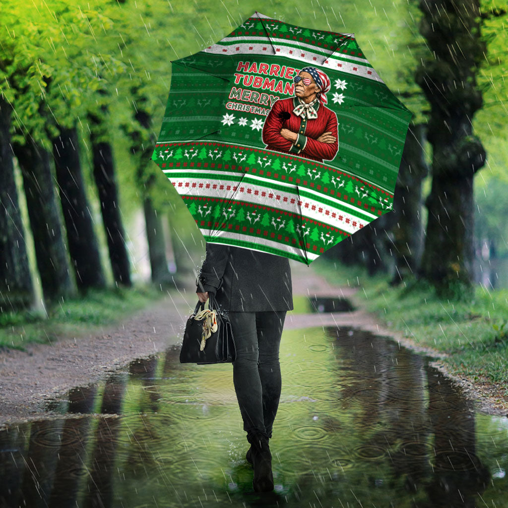 Harriet Tubman Christmas Umbrella Pattern African American
