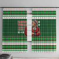 Harriet Tubman Christmas Window Curtain Pattern African American