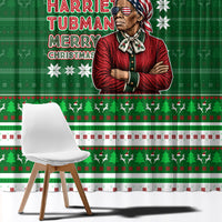 Harriet Tubman Christmas Window Curtain Pattern African American