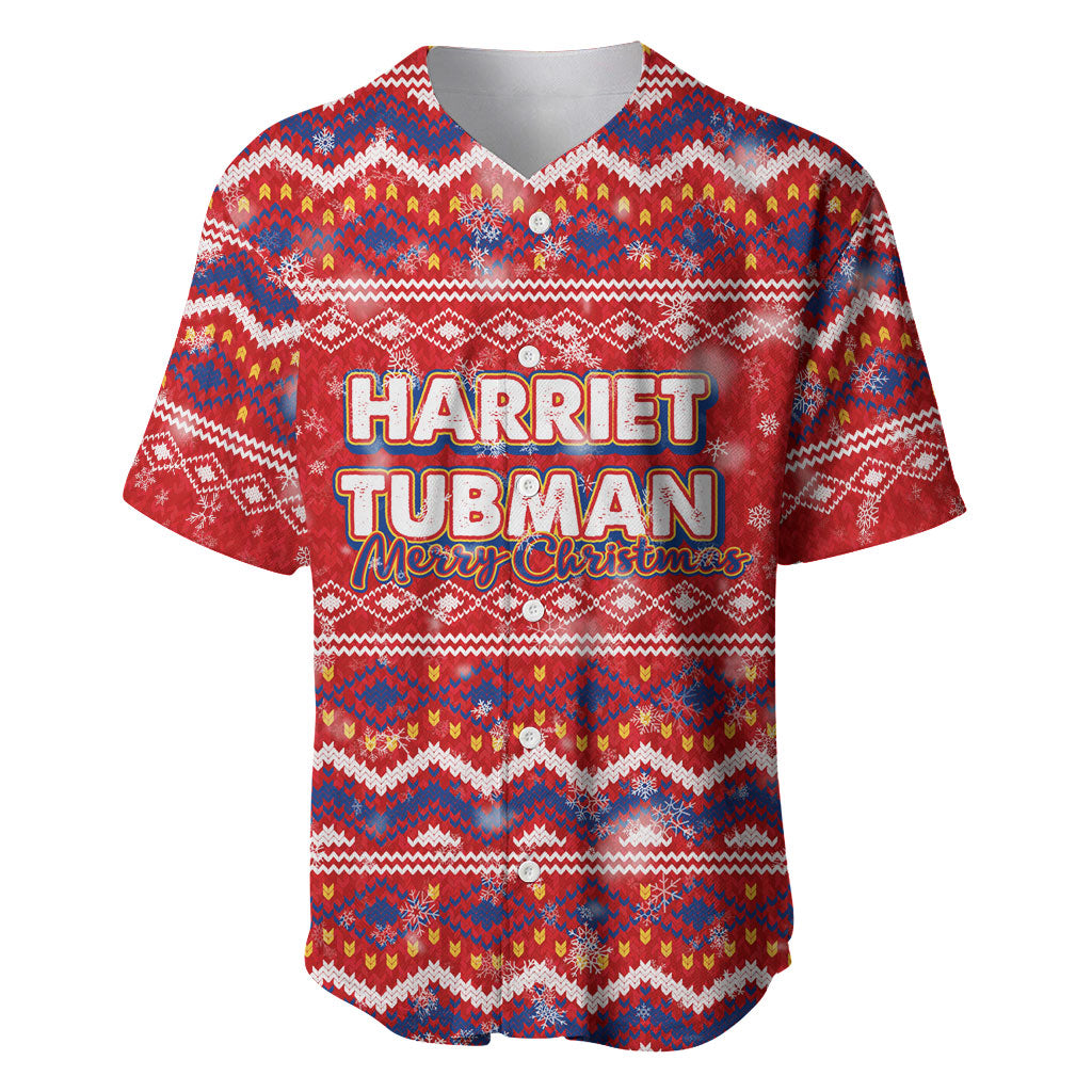 Harriet Tubman Christmas Baseball Jersey Pattern We Out African American