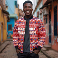 Harriet Tubman Christmas Bomber Jacket Pattern We Out African American