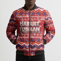Harriet Tubman Christmas Bomber Puffer Jacket Pattern We Out African American