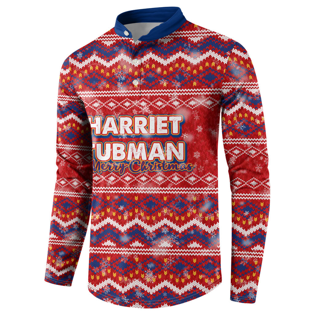 Harriet Tubman Christmas Button Sweatshirt Pattern We Out African American