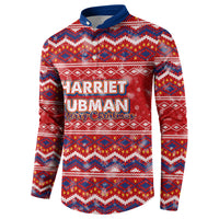 Harriet Tubman Christmas Button Sweatshirt Pattern We Out African American