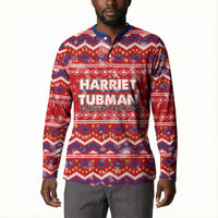 Harriet Tubman Christmas Button Sweatshirt Pattern We Out African American