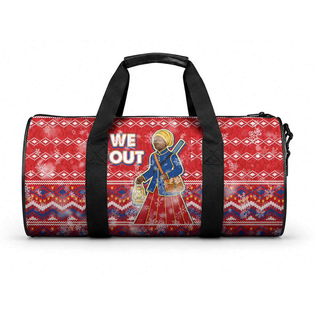 Harriet Tubman Christmas Duffle Bag Pattern We Out African American