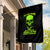 I'm A Nice Person Skull Garden Flag - Wonder Print Shop