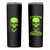 I'm A Nice Person Skull Skinny Tumbler