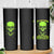 I'm A Nice Person Skull Skinny Tumbler