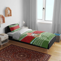 Christmas Mushroom House Bedding Set Xmas Holiday Patterns - Wonder Print Shop