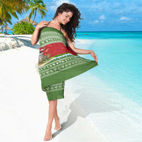 Christmas Mushroom House Sarong Xmas Holiday Patterns - Wonder Print Shop
